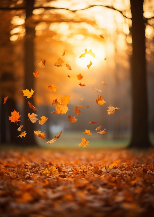 Photo gratuit ai généré des feuilles d'automne