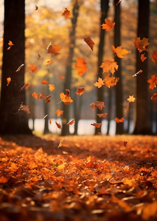 Photo gratuit ai généré des feuilles d'automne