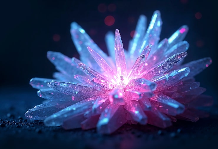 Photo gratuit arrière-plan lumineux abstrait en 3d