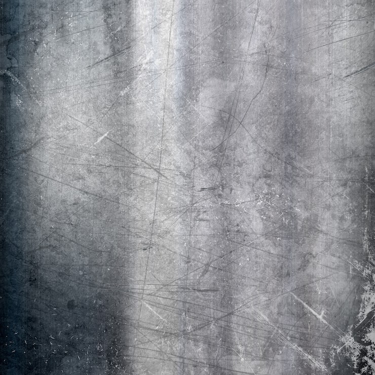 Photo gratuit arrière-plan métallique avec un effet grunge rayé