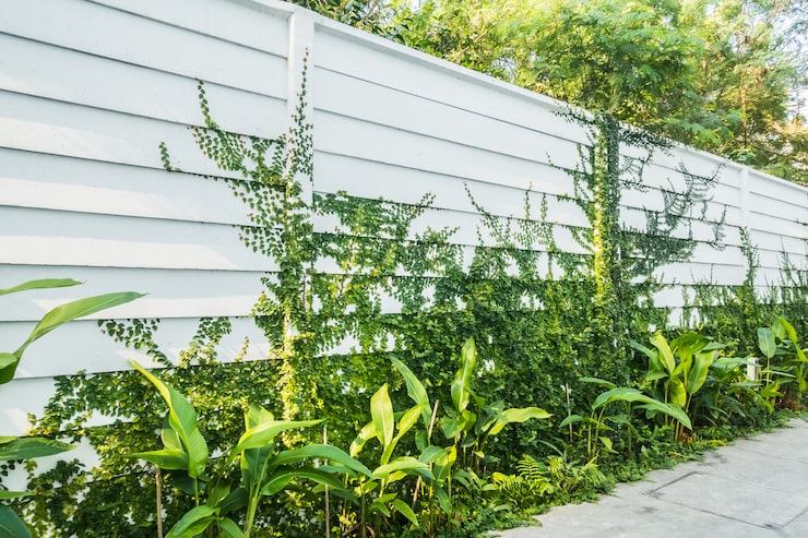 Photo gratuit mur blanc avec une feuille d'arbre sur le mur