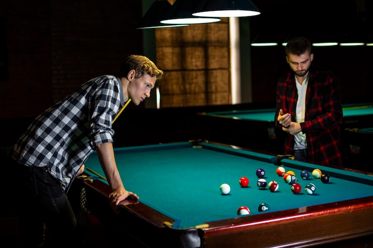Photo gratuit soirée billard