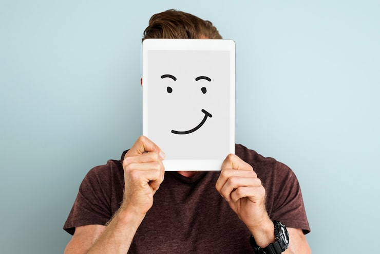 Photo gratuit visage expressions illustrations émotions sentiments