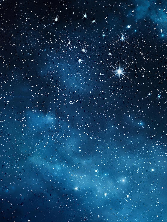 Photo un beau ciel nocturne avec des étoiles scintillantes