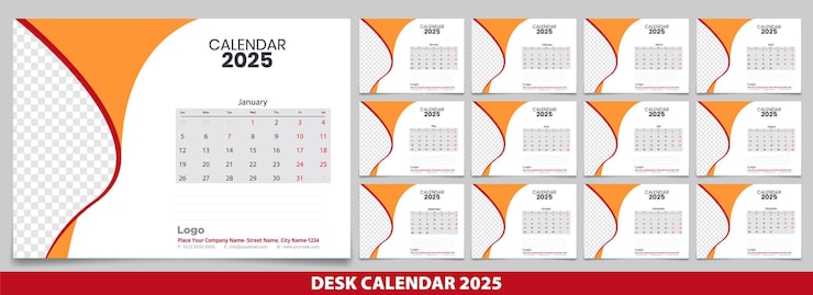 Photo un calendrier qui dit calendrier de bureau