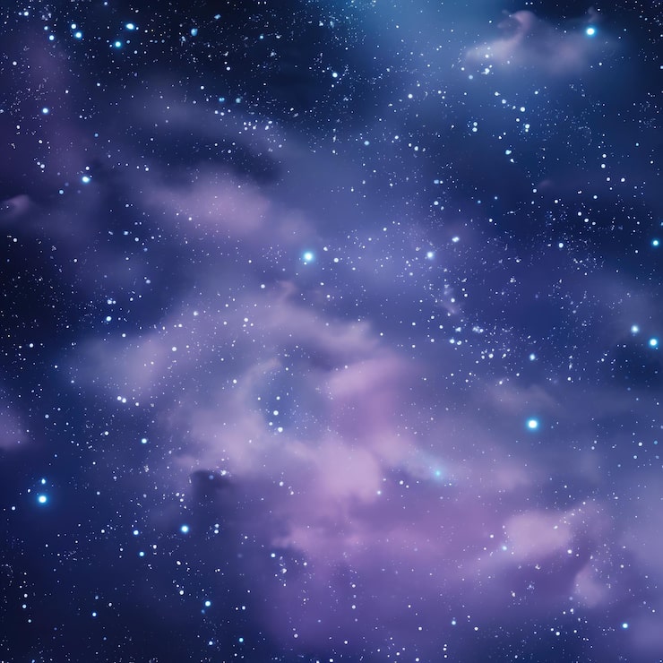 Photo un ciel nocturne majestueux rempli d'étoiles et de nuages