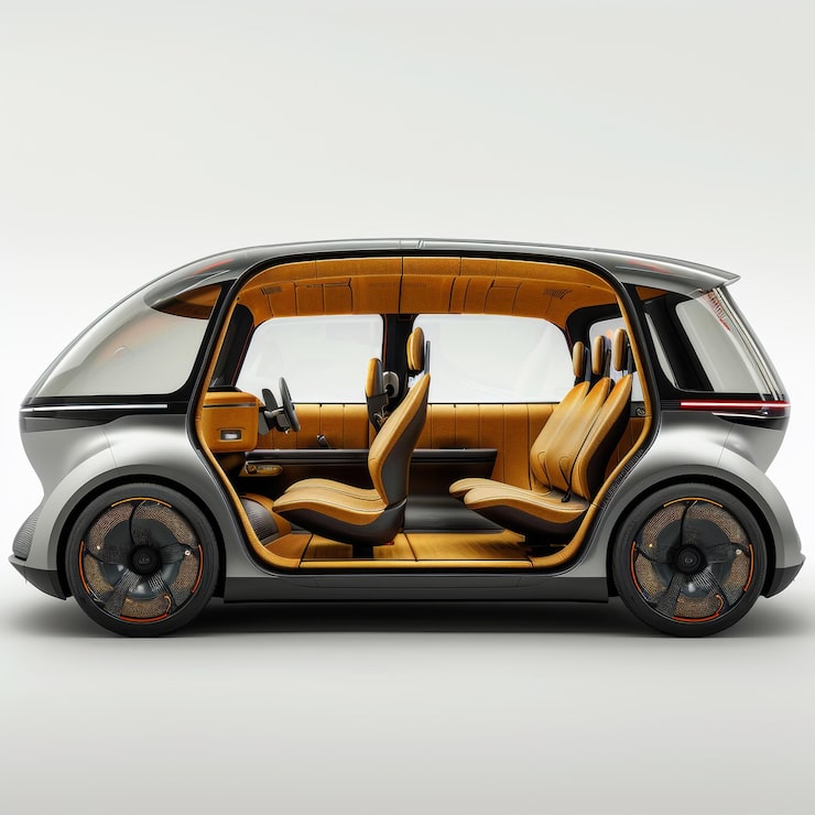 Photo concept de voiture futuriste