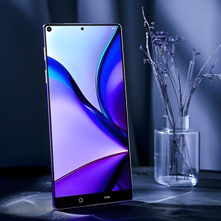 Photo dispositif intelligent ultramoderne avec écran tactile edgetoedge et fonctionnalités avancées pour des performances élevées
