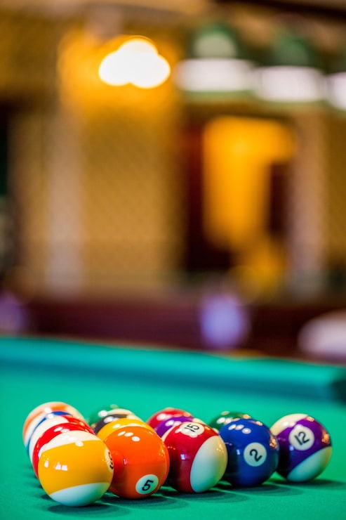 Photo table de billard