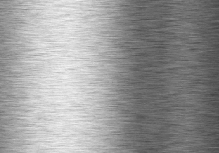 Photo texture argentée fabriquée par le nom de l'entreprise