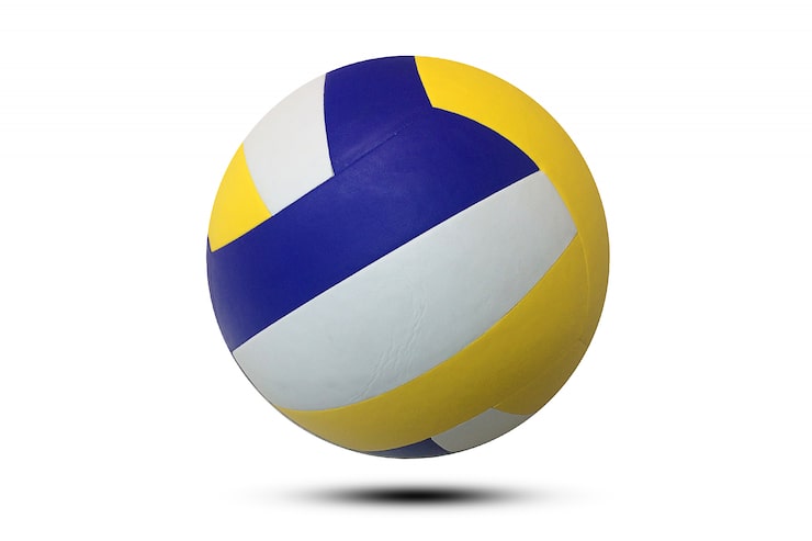 Bild volleyboll på vit bakgrund