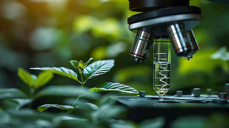Kuva biologisen tutkimuksen konsepti tausta