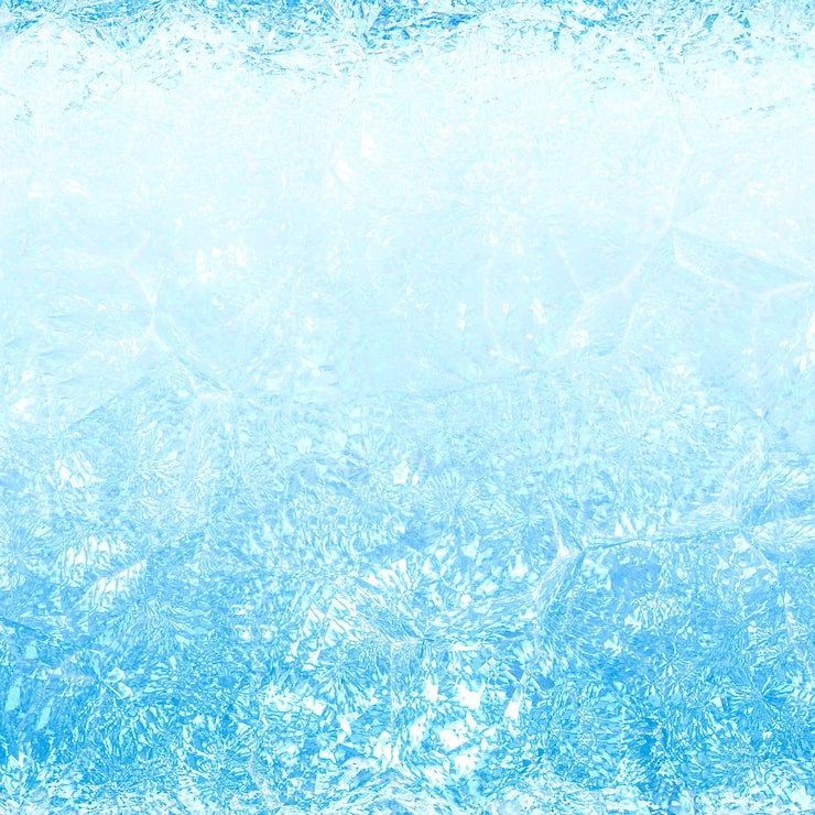 Photo 氷とカーリングイラストの背景