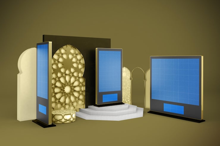 PSD arabisk digital skiltning