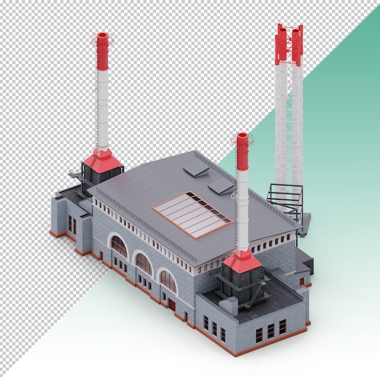 PSD 锅炉房建筑