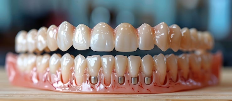 PSD çene için dental i̇mplant modeli