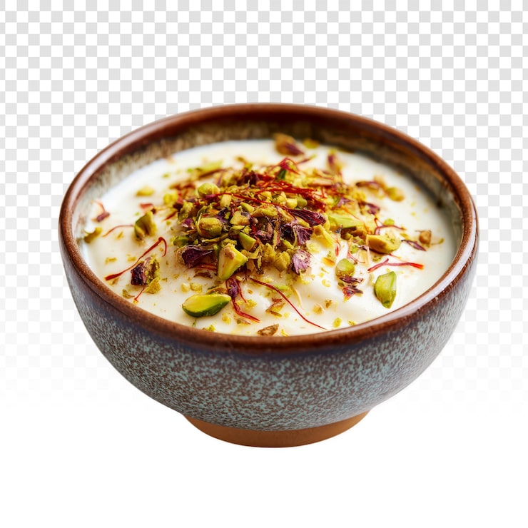 PSD krämig yoghurtskål med granola och färska gröna fikon i mjuk belysning