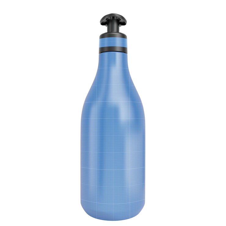 PSD shampoo emballage