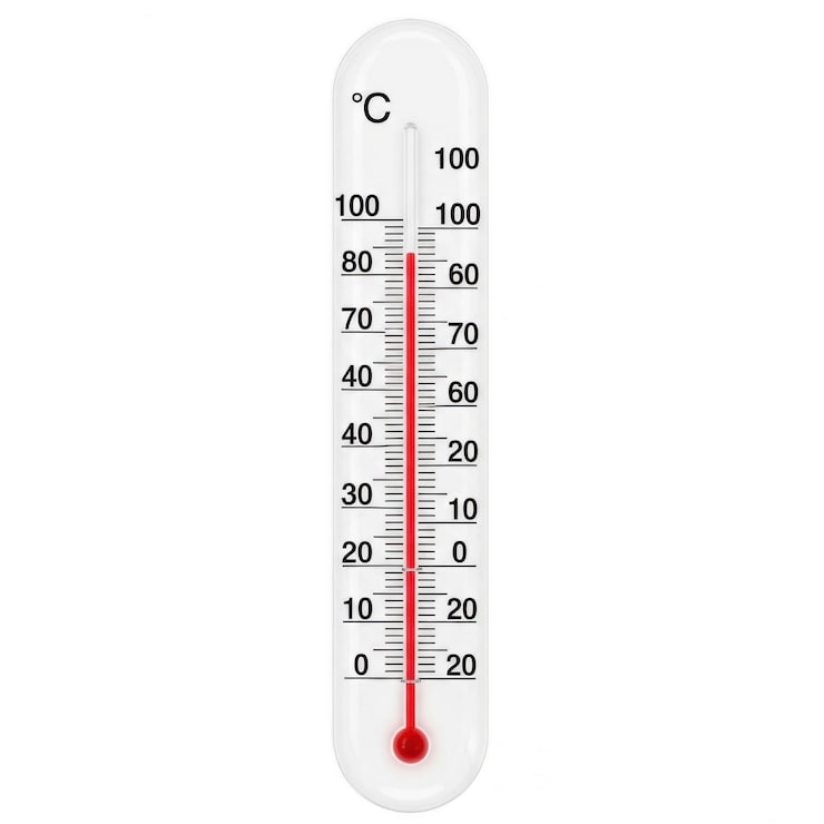 PSD sıfır derece gösteren celsius termometresi