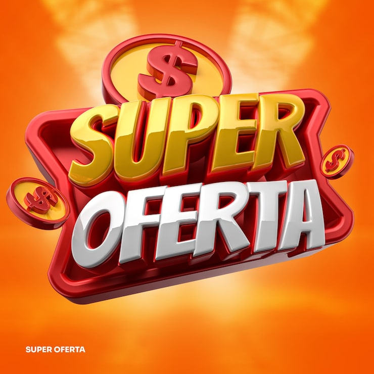 PSD super oferta 3d
