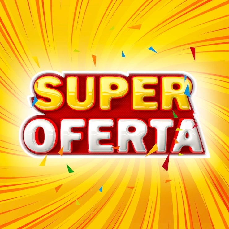 PSD super oferta czerwona