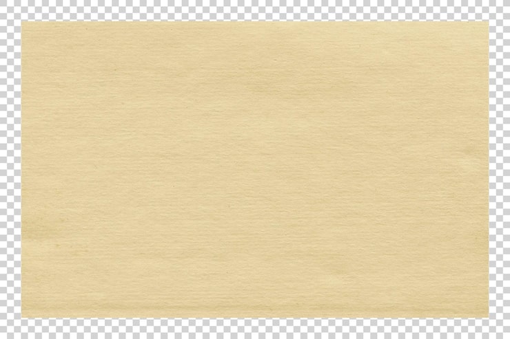 PSD tekstura papieru brązowego psd na przezroczystym tle