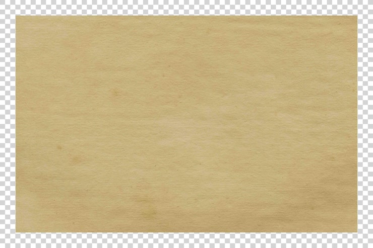 PSD tekstura papieru brązowego psd na przezroczystym tle