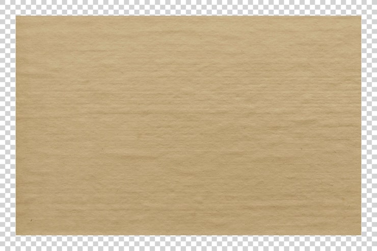 PSD tekstura papieru brązowego psd na przezroczystym tle