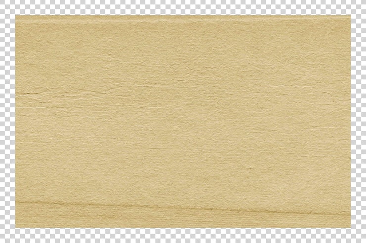 PSD tekstura papieru brązowego psd na przezroczystym tle