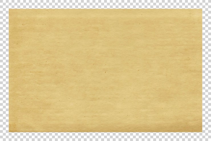 PSD tekstura papieru brązowego psd na przezroczystym tle