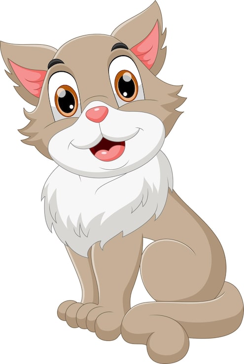 Vector cartoon grappige hond