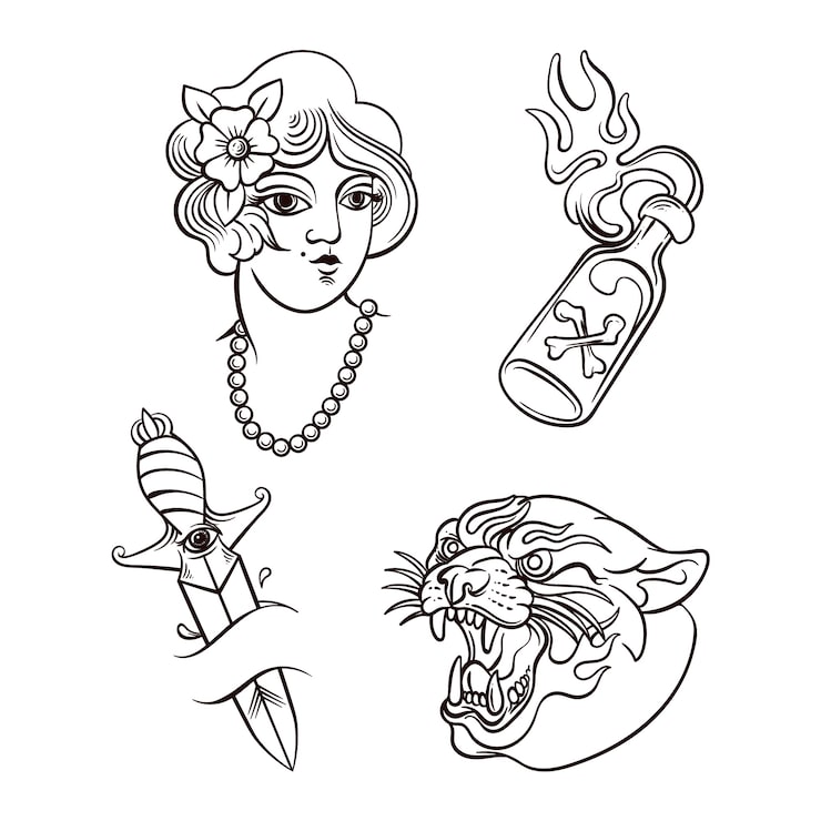 Tattoo  design collection