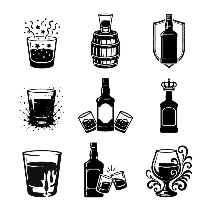 Vektor 9iconseton4000x4000pxtemplate