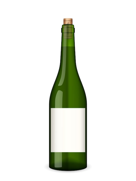 Vektor vin flaske