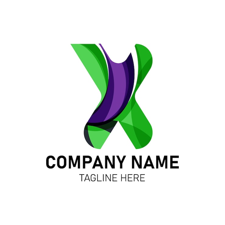 Vektör yaratıcı şirket i̇ş logosu