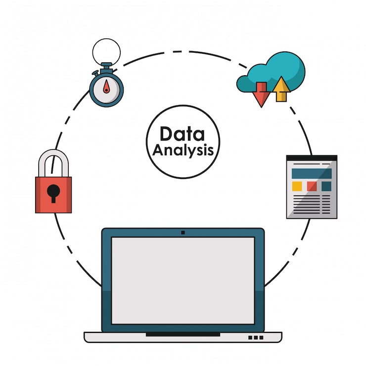 Vektori data-analyysielementtien konsepti