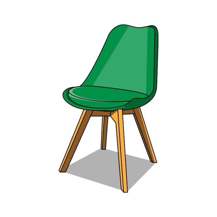 Wektor ilustracja 12 krzesło
