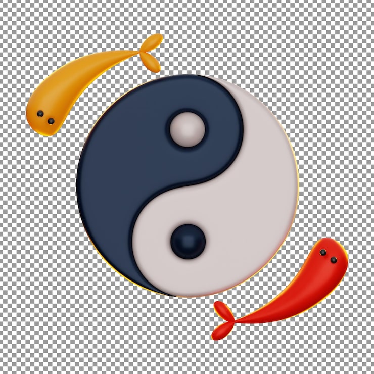 PSD biểu tượng tết nguyên đán 3d psd trên nền trong suốt và biệt lập