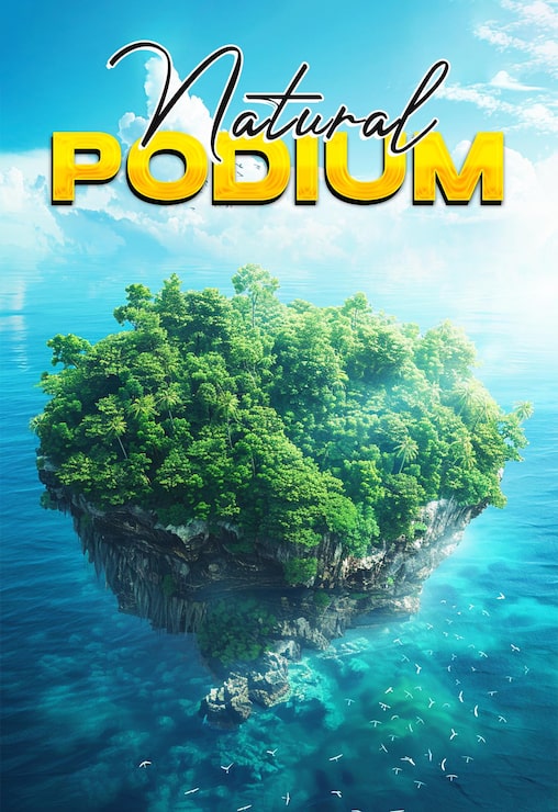 PSD bục trưng bày sản phẩm 3d, phông nền thiết kế poster