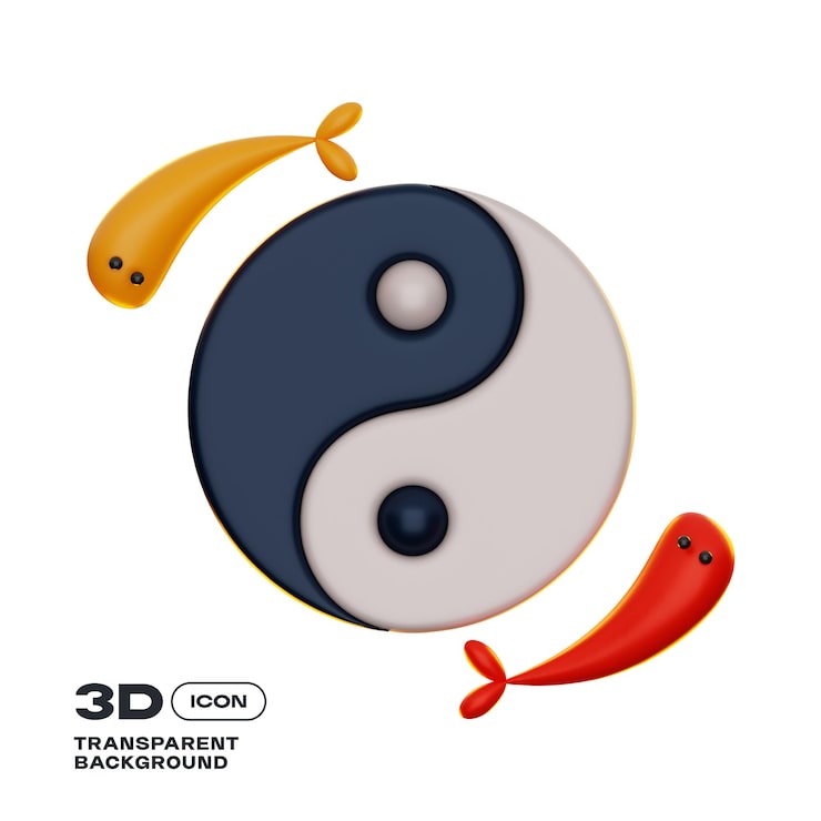 PSD mẫu png hình minh họa biểu tượng 3d tết nguyên đán