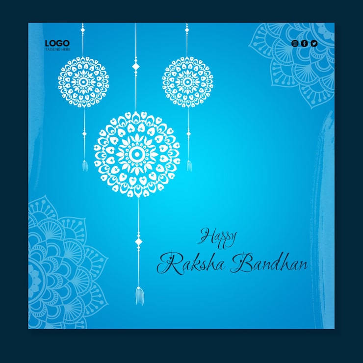 PSD mẫu psd lễ hội raksha bandhan của ấn độ