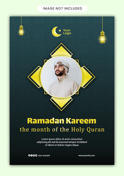 PSD mẫu ramadan gradient