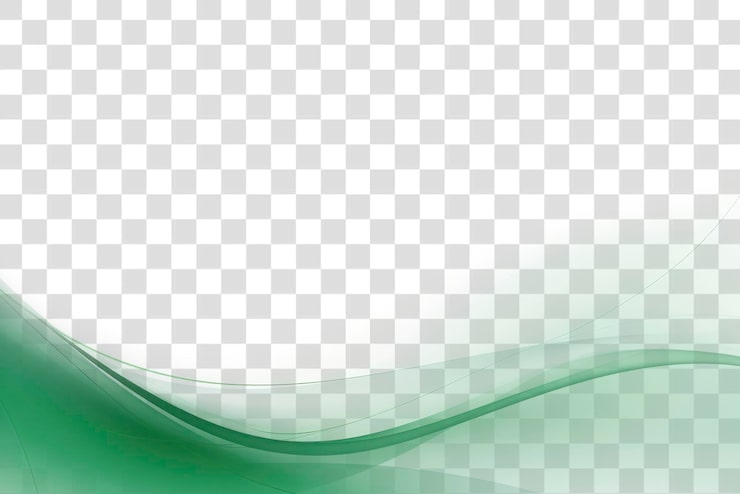 PSD png nền viền màu xanh lá cây sự đơn giản trừu tượng