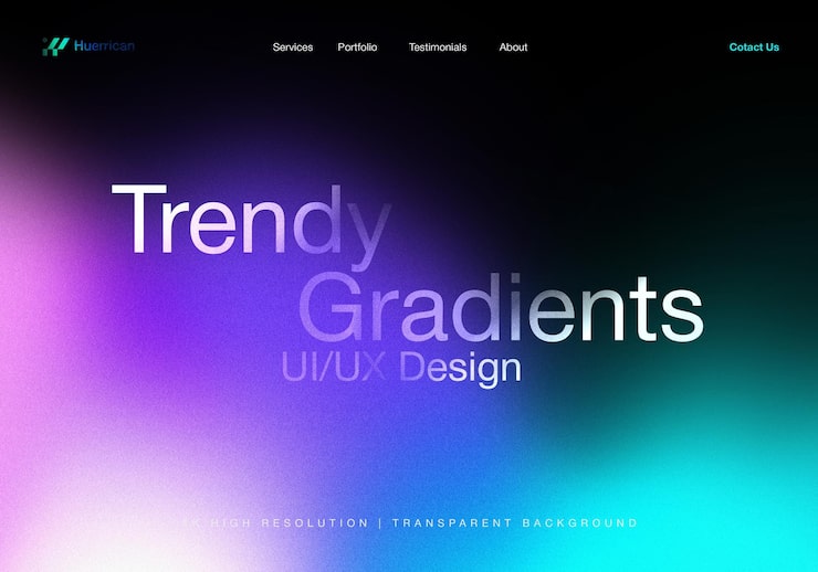 PSD psd gradient hợp thời trang trong suốt cho thiết kế ui ux