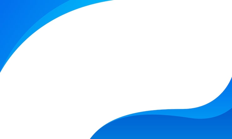 PSD thiết kế đường viền sóng xanh gradient
