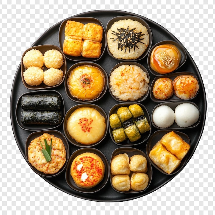 PSD Gratis aneka masakan asia yang lezat kenikmatan kuliner