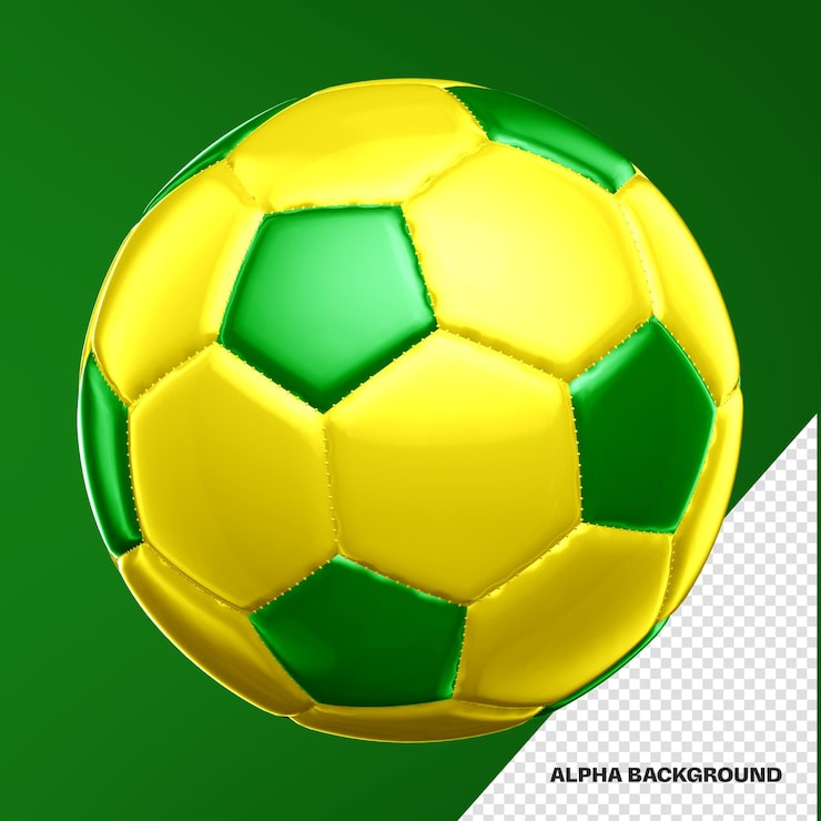 PSD gratuito balón de fútbol para la composición