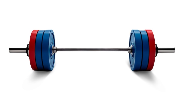 PSD gratuito barbell para el entrenamiento aislado