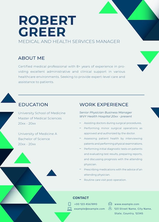 Gratis PSD bewerkbare cv-sjabloon psd in abstract ontwerp met foto