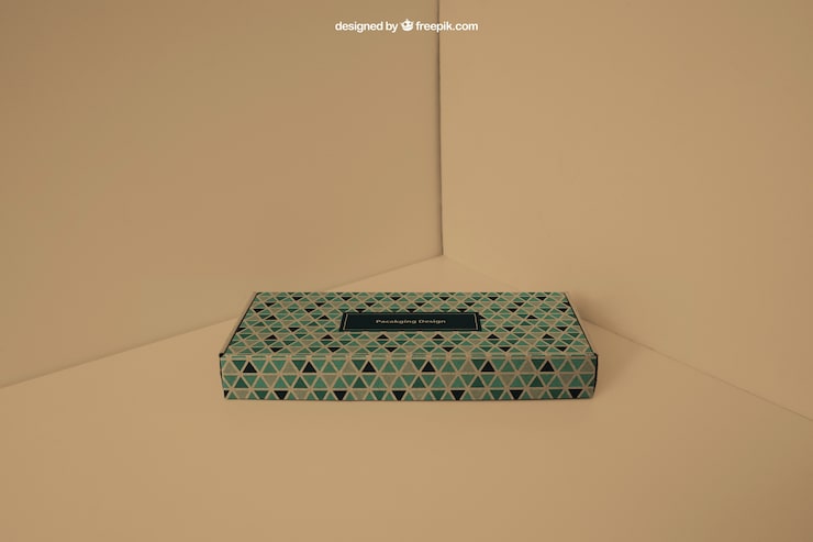 PSD gratuito caja de regalos en esquina